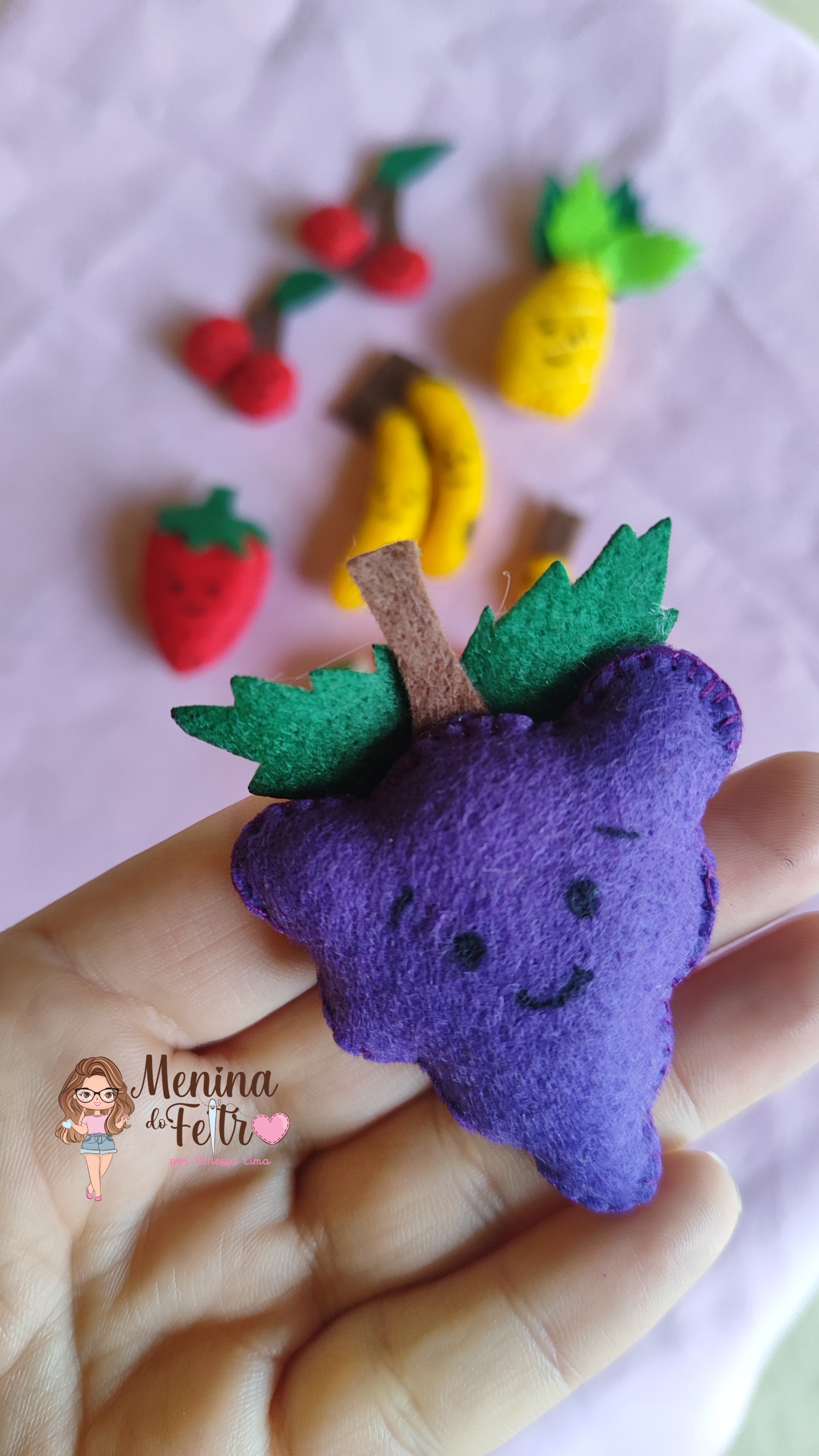 Fruta para vestido infantil