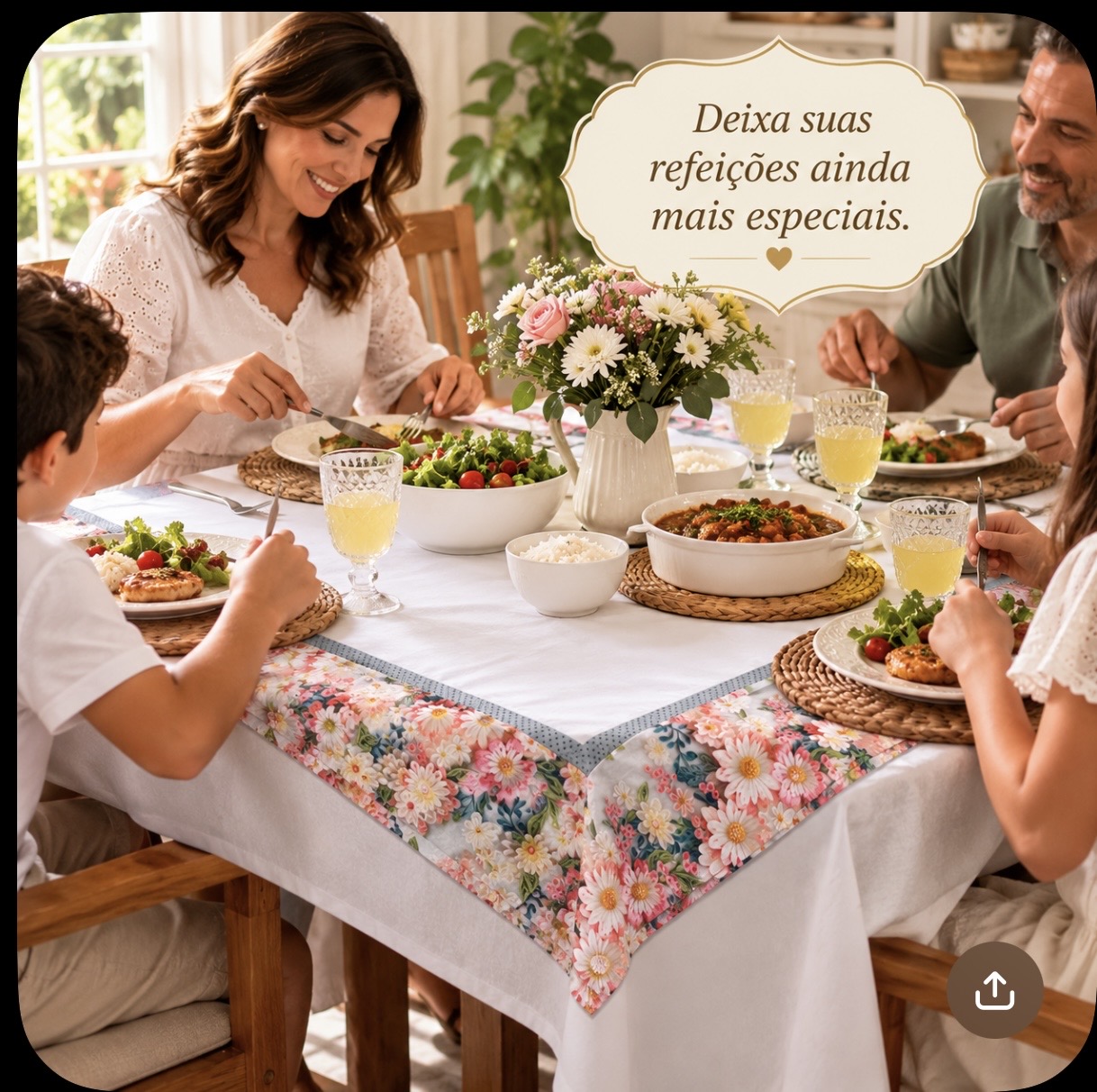 Toalhas de mesa
