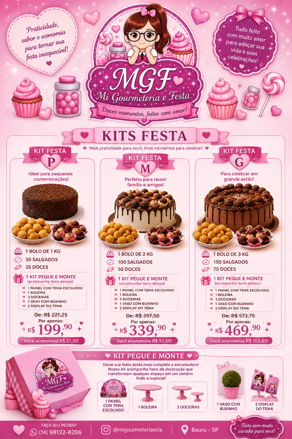 Kit festa completo